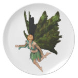 Summer Fae Fairy Party Plate