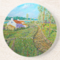 summer farm coasters