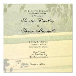 Summer Fields Wedding Invitations