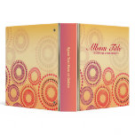 Summer Fireworks Modern Design Album Binder