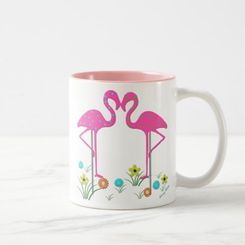 Summer Flamingo Mug mug