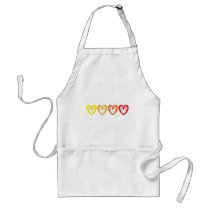 summer flip flop design aprons