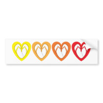summer flip flop design bumper stickers by ChesterVonFluffy summer flip flop design bumper stickers