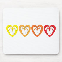 summer flip flop design mouse pads