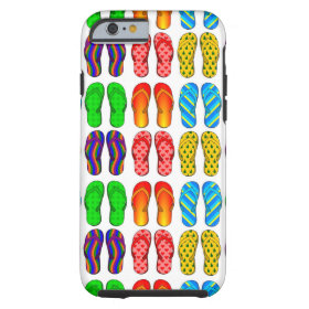 Summer Flip Flops Fun Beach Theme iPhone 6 case