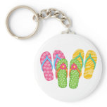Summer Flip Flops Keychain
