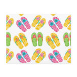 Summer Flip Flops postcard