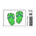 Summer Flip Flops Preppy Fun Postage Stamps