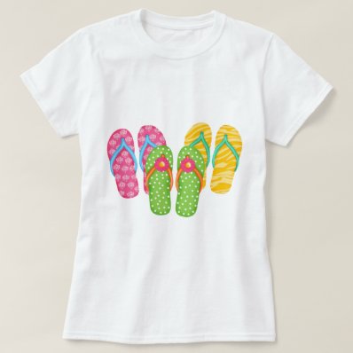 Summer Flip Flops T Shirt