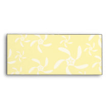 Summer Floral Design. Sunny Yellow. Envelopes