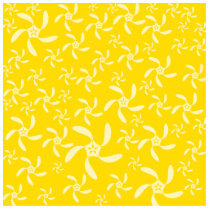 Summer Floral Design. Sunny Yellow. Photo Sculpture