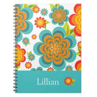 Summer Floral Notebook