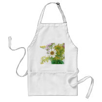 Summer Flowers Bouquet Aprons