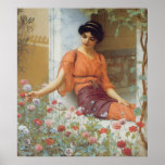 Summer Flowers by John William Godward posters