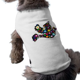 Summer Flowers Dove Pet Clothing