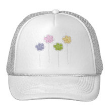 Summer Flowers Hats
