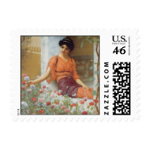 Summer Flowers Postage Stamp