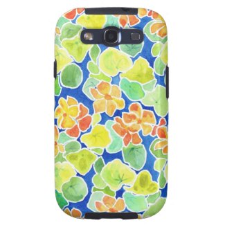 Summer Flowers Samsung Galaxy S3 Vibe case, Galaxy S3 Covers