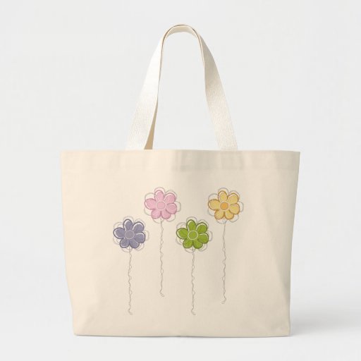 Summer Flowers Tote Bag