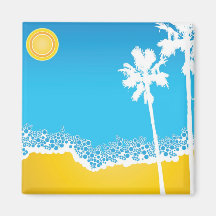Summer Fridge Magnets