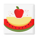 Summer Fruits magnets by EveStock Summer Fruits magnets