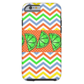 Summer Fun Limes Chevron iPhone 6 Case