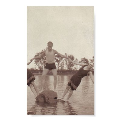 Summer Fun Vintage Photo Print by kahmier