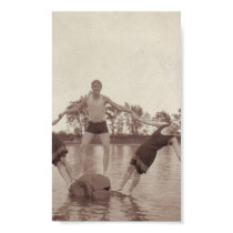 Summer Fun Vintage Photo Print by kahmier Summer Fun Vintage Photo Print