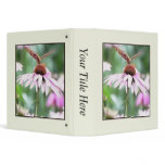 Summer Garden - Echinaceas Vinyl Binders