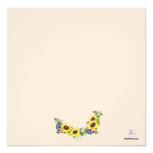 Summer Garden Invitation