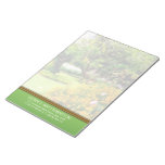 Summer Gardens Nature Personalized Notepad