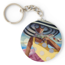 Summer Girl III Keychain