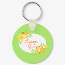 Summer Girl - Keychain by cycreation Summer Girl - Keychain