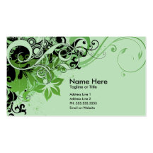 summer hi-fi business card templates