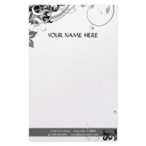 summer hi-fi stationery design