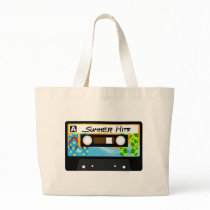 Summer Hits Tape Tote Bags