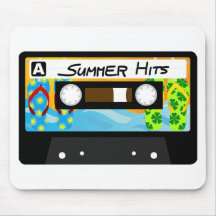 Summer Hits Tape Mousepad