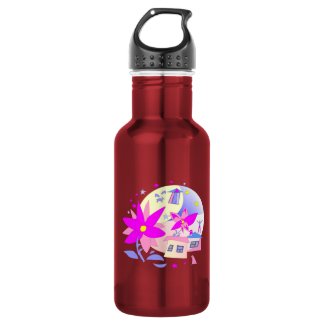 Summer Holidays 18oz Water Bottle