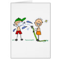 Summer Hose Fight Card by stick_figures Summer Hose Fight Card