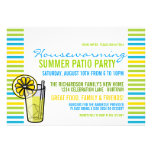 Summer Housewarming Patio Party Invitation