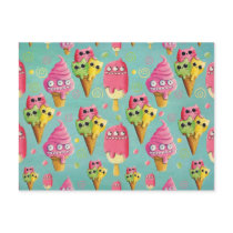 artsprojekt, monster ice cream, monster sharp teeth, sweet monster, cute monster, summer monster, summer ice cream, cartoon monster, cartoon ice cream, cartoon sweet, cartoon dessert, kawaii cat, kawaii kitten, cute cat, cute kitten, kawaii ice cream, cute ice cream, cartoon cat, cartoon ice cream cat, summer cat, kawaii, cat, kitten, ice cream, Postcard with custom graphic design