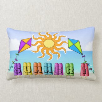 Summer - Ice Pops Lumbar Pillow