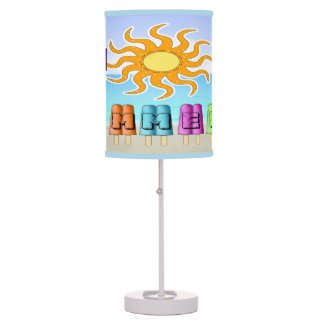 Summer - Ice Pops Table Lamp