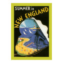 Summer In New England (border) posters