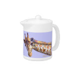 Summer is Tea Time For Giraffes Tea Pot