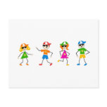 Summer Kids Postcards