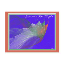 SUMMER KITE FLIGHT postcards by dequilla SUMMER KITE FLIGHT postcards