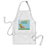 Summer Lawn Chair and Lemonade BBQ aprons