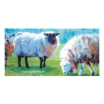 Summer light photo greeting card