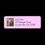 Summer Lilac Return Address Label